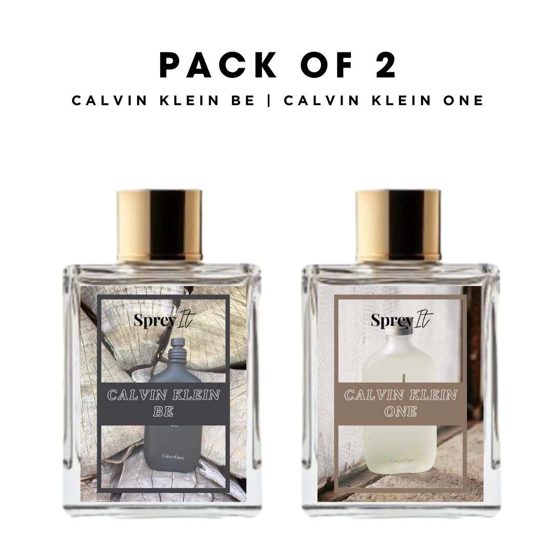 Pack of 2: Calvin klein be, Calvin Klein one