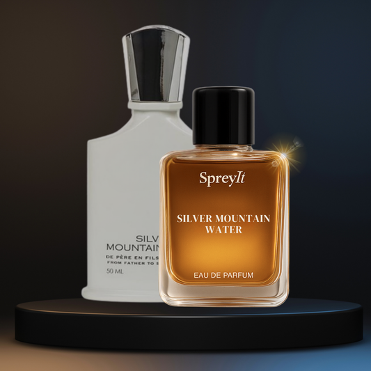 Creed silver mountain water perfume for men