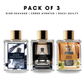 Pack of 3: Dior suvage, Creed aventus, Gucci guilt