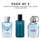 Pack of 3: Versace pour homme, Davidoff cool water, Hugo boss men